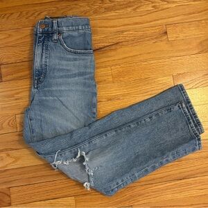 Madewell Women's Relaxed Blue Jeans